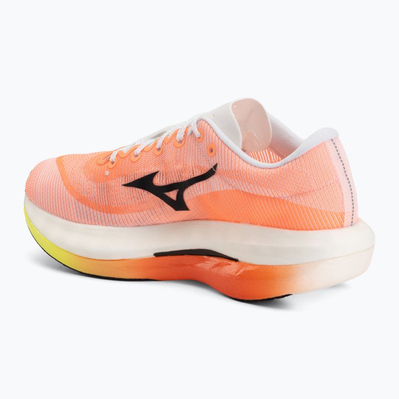 Încălțăminte de alergare Mizuno Hyperwarp Pro white/black/lava orange 3