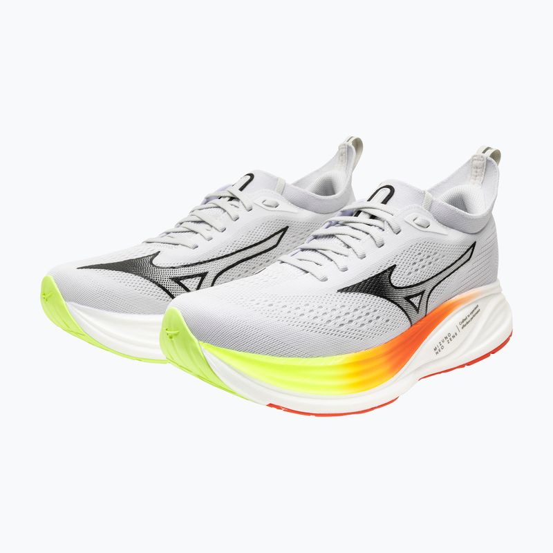 Încălțăminte de alergare pentru bărbați Mizuno Neo Zen 2 cloudscape/black/orange 3
