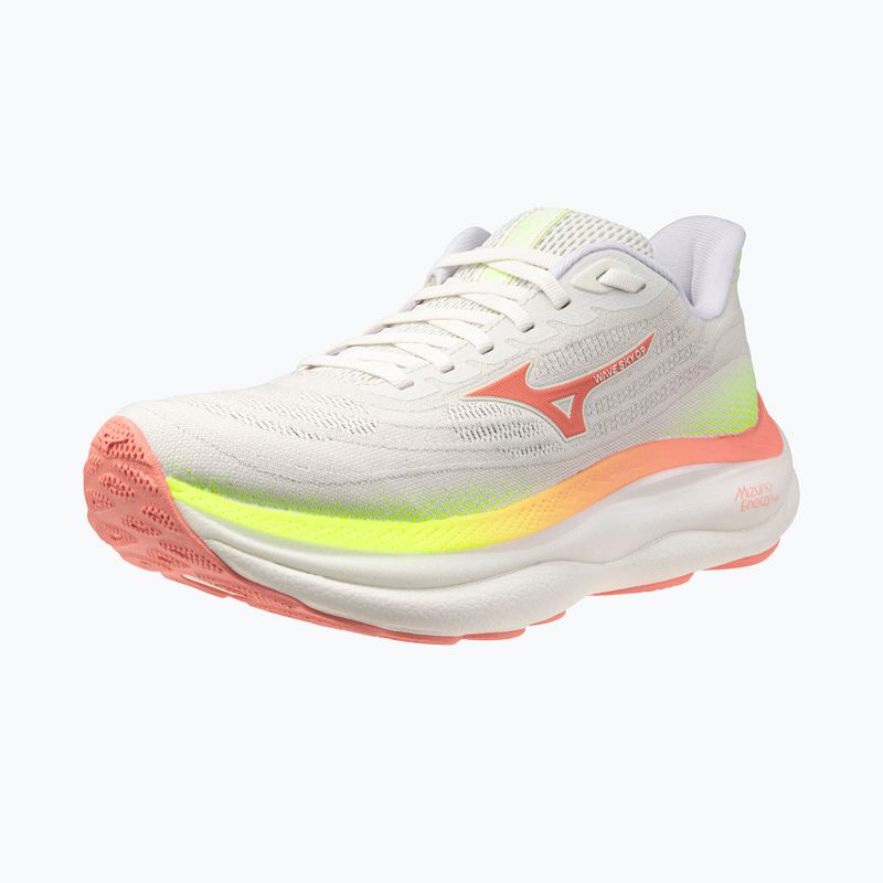 Încălțăminte de alergare pentru femei Mizuno Wave Sky 9 gf white/desert flower/lime pulp 3