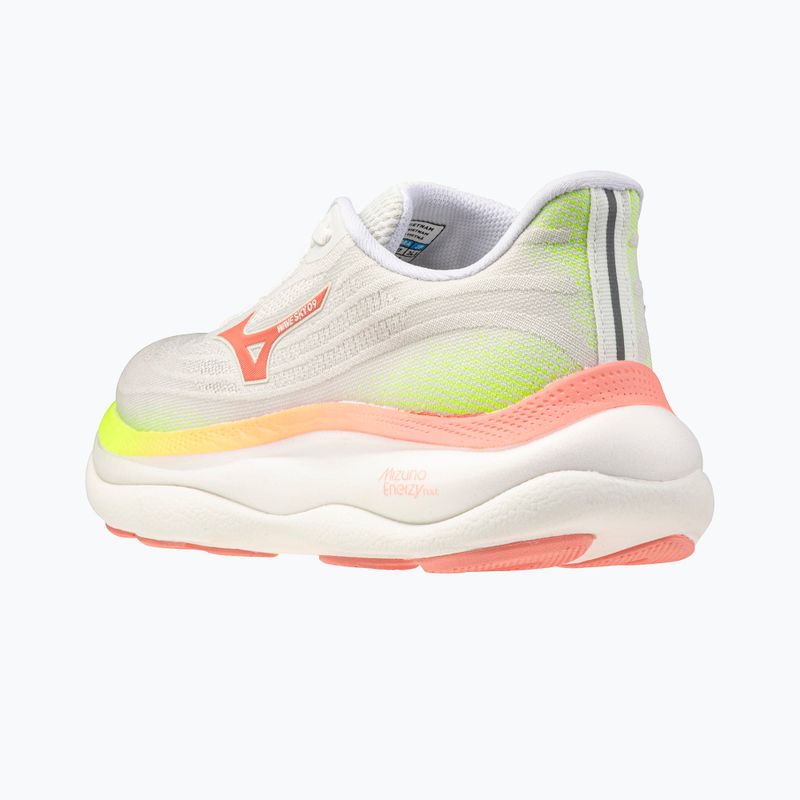 Încălțăminte de alergare pentru femei Mizuno Wave Sky 9 gf white/desert flower/lime pulp 4