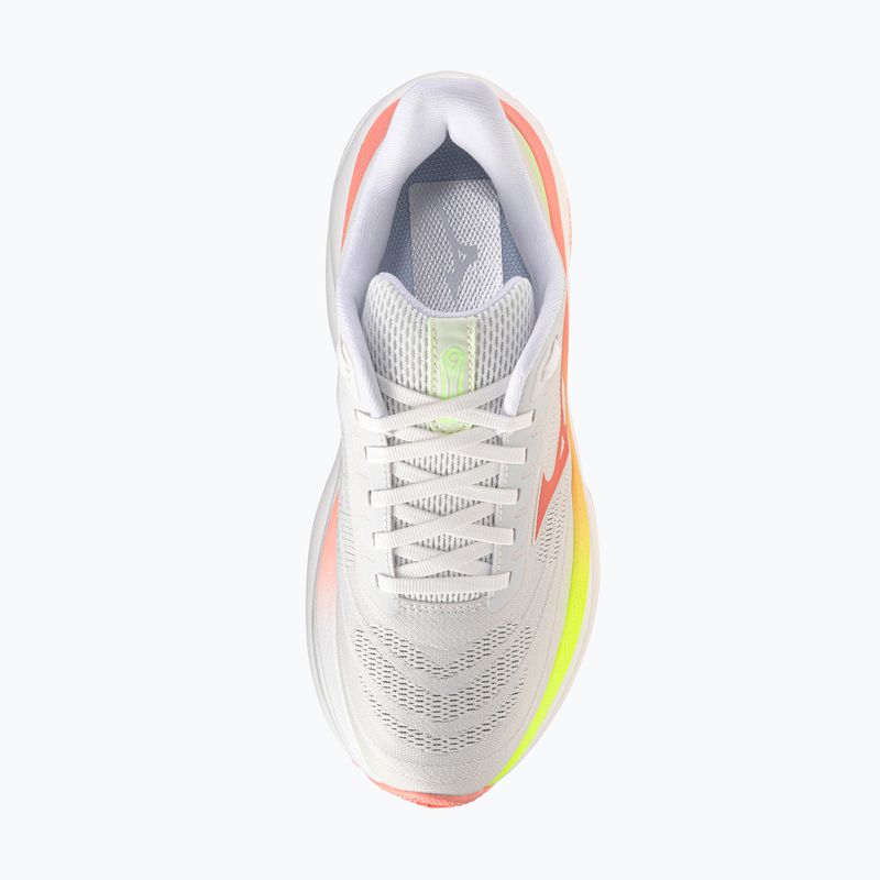 Încălțăminte de alergare pentru femei Mizuno Wave Sky 9 gf white/desert flower/lime pulp 7