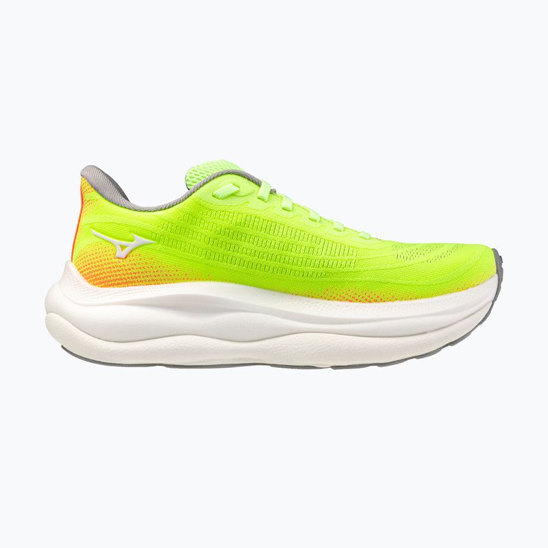 Încălțăminte de alergare pentru femei Mizuno Wave Sky 9 lime pulp/white/flamingo coral 2