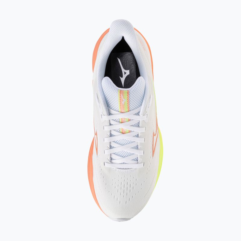 Încălțăminte de alergare pentru femei Mizuno Wave Ultima 17 white/desert flower/lime pulp 5