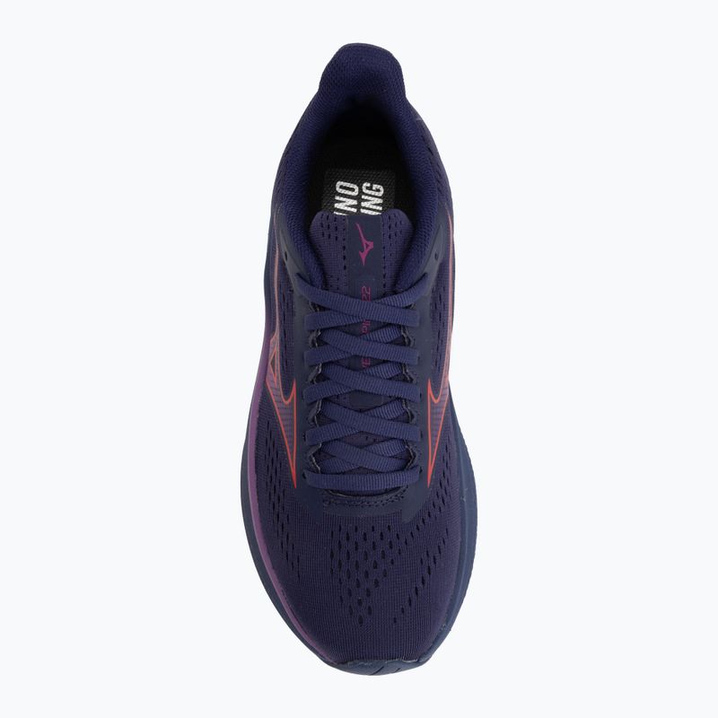 Încălțăminte de alergare pentru femei Mizuno Wave Inspire 22 rhodonite/tomato puree/dahlia 5