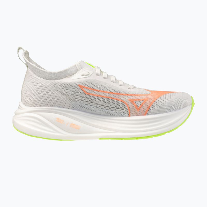 Încălțăminte de alergare pentru femei Mizuno Neo Zen 2 gf white/flamingo coral/lime pulp 2