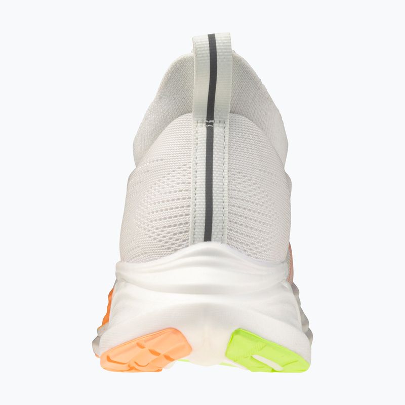 Încălțăminte de alergare pentru femei Mizuno Neo Zen 2 gf white/flamingo coral/lime pulp 3