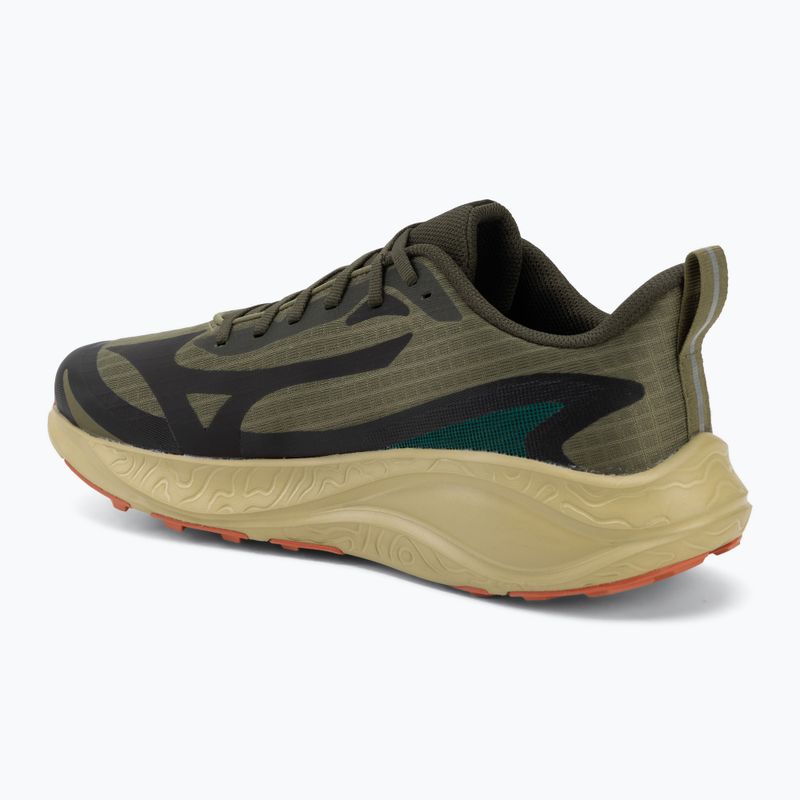 Încălțăminte de alergare pentru bărbați Mizuno Neo Lumina martini olive/forest night/ginger 3