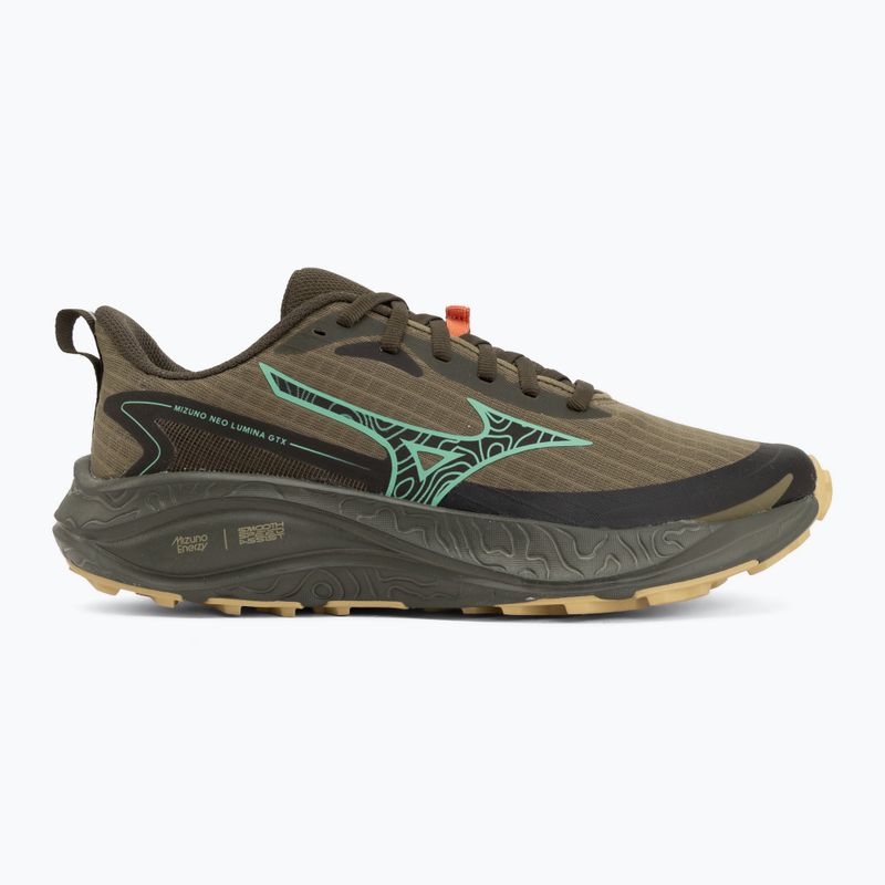 Încălțăminte de alergare pentru femei Mizuno Neo Lumina Gtx martini olive/mentholated/forest night 2