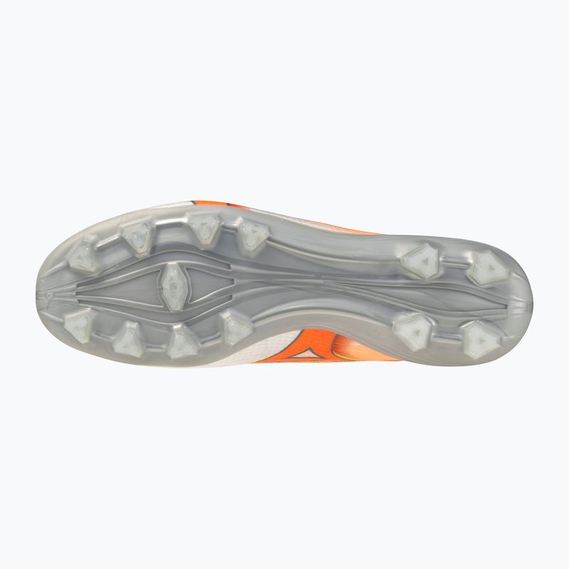 Încălțăminte de fotbal Mizuno Alfa III Pro FG white/lava orange/evening primrose 2