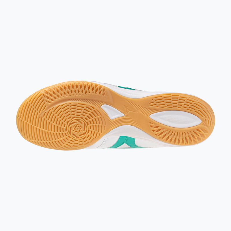 Încălțăminte de fotbal Mizuno Morelia Sala Elite IN white/arcadia/lava orange 2