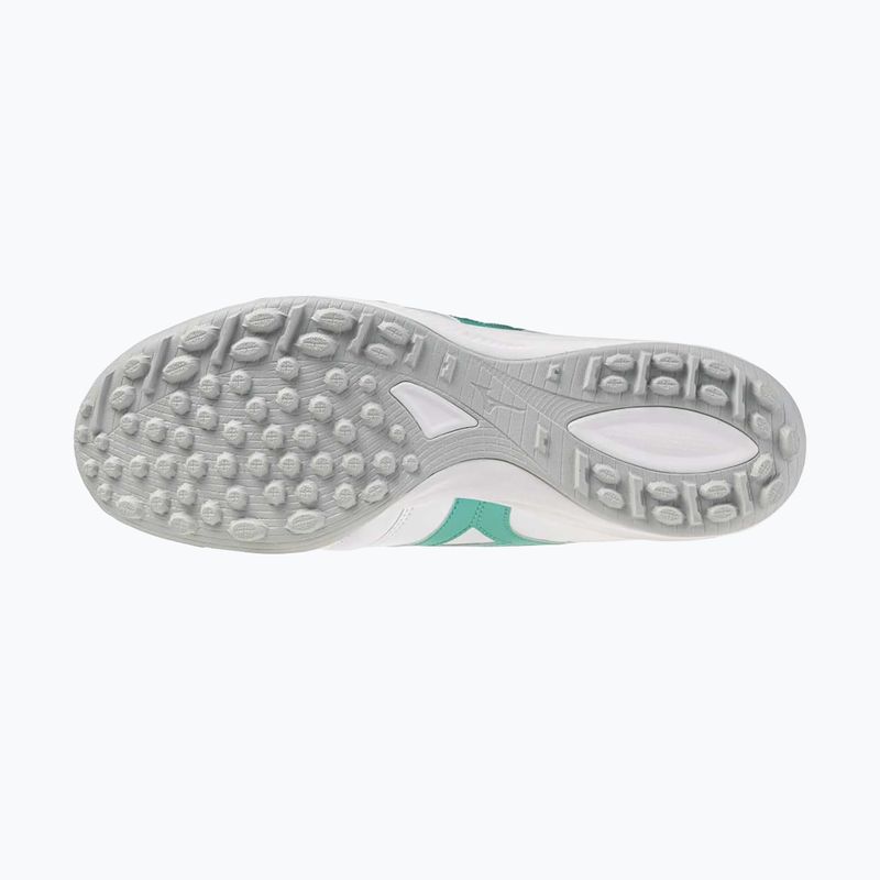 Încălțăminte de fotbal Mizuno Morelia Sala Elite TF white/arcadia/lava orange 2