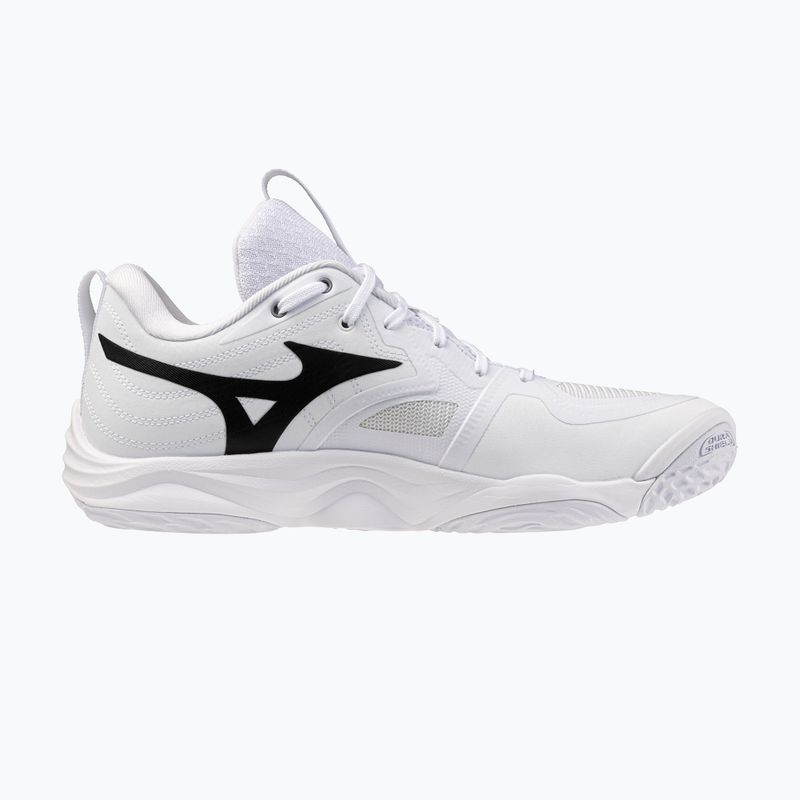 Încălțăminte de volei Mizuno Wave Momentum Elite white/metallic gray/black 2