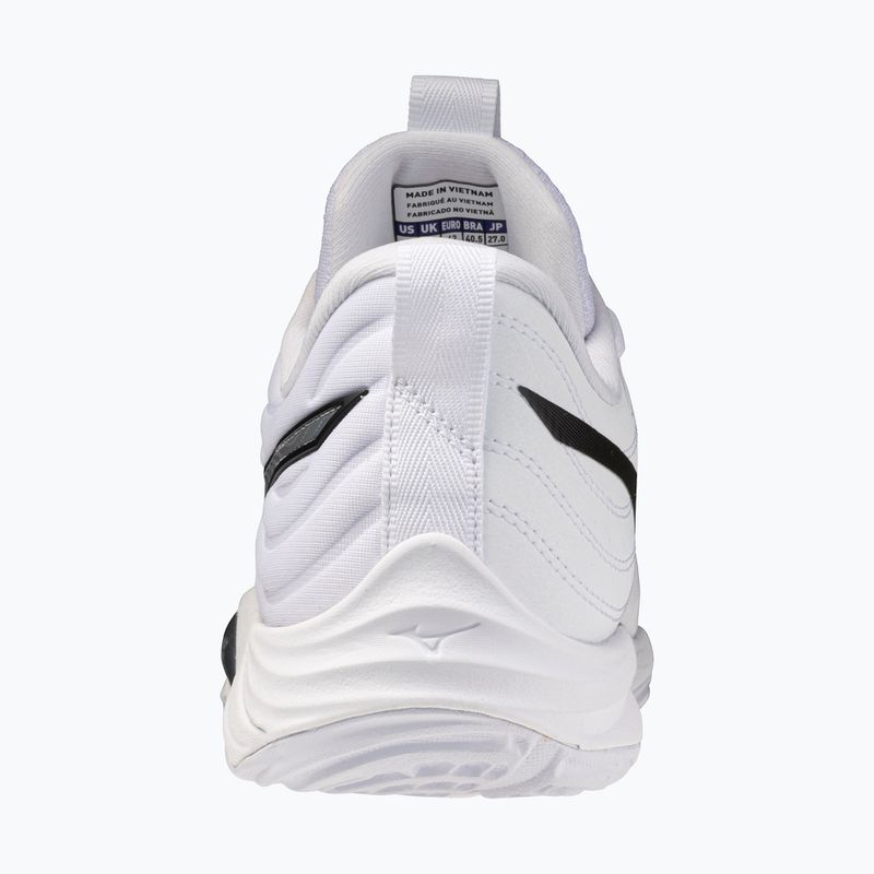 Încălțăminte de volei Mizuno Wave Momentum Elite white/metallic gray/black 3