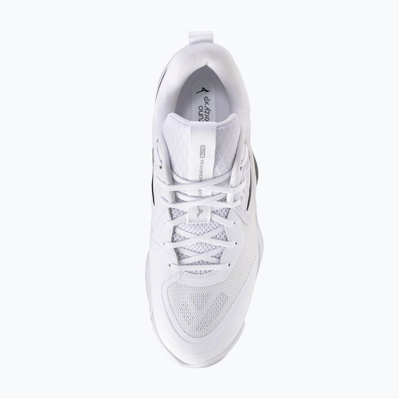 Încălțăminte de volei Mizuno Wave Momentum Elite white/metallic gray/black 5