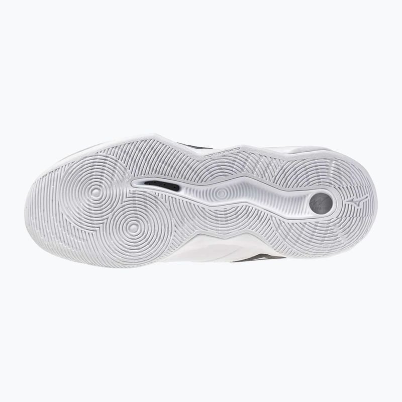 Încălțăminte de volei Mizuno Wave Momentum Pro Mid white/metallic gray/black 2