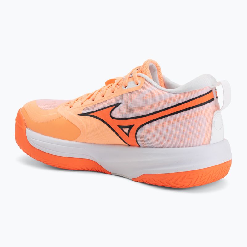Încălțăminte de volei Mizuno Neo Jump flamingo corallava orange/white 3