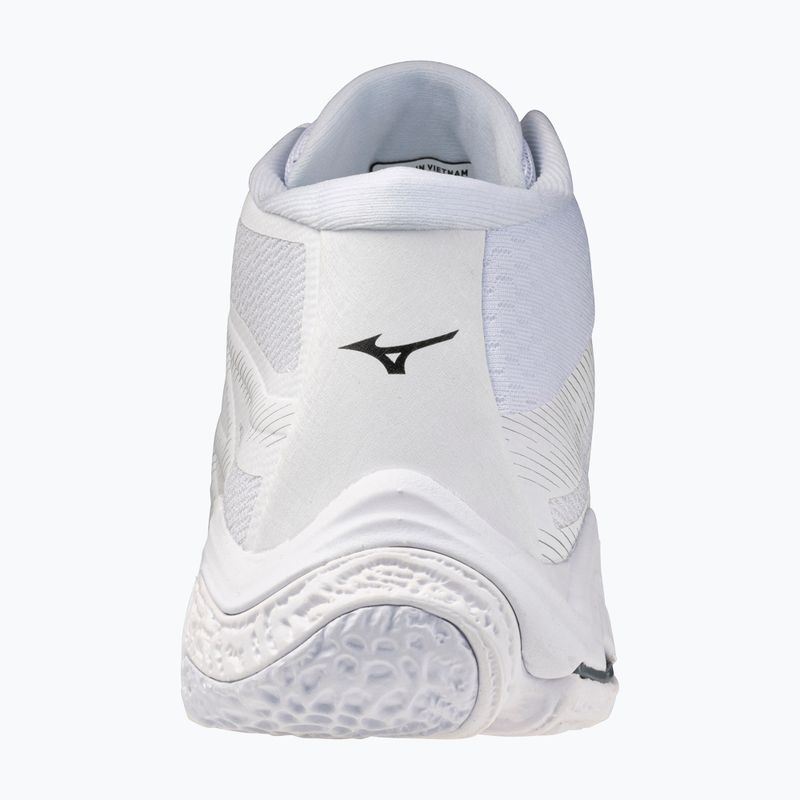 Încălțăminte de volei Mizuno Wave Lightning Elite Mid White/Ultimate Gray/Black 3