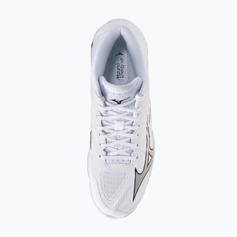 Încălțăminte de volei Mizuno Wave Lightning Elite Mid White/Ultimate Gray/Black 5