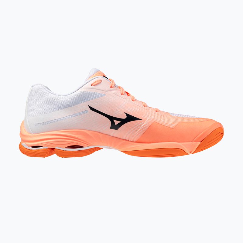 Încălțăminte de volei Mizuno Wave Lightning Pro flamingo coral/carbon/white 2