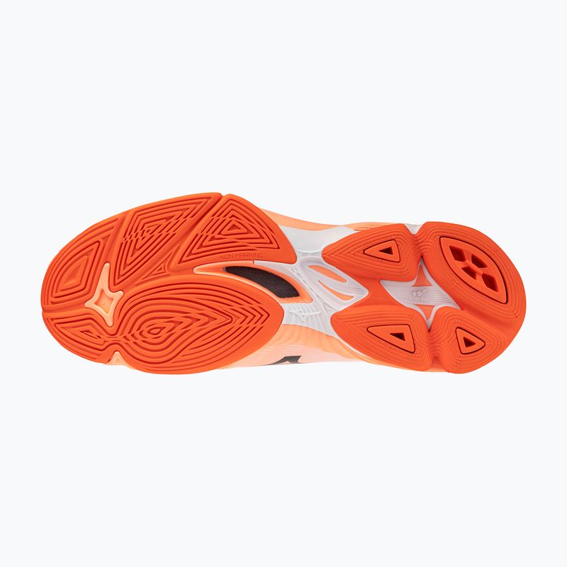 Încălțăminte de volei Mizuno Wave Lightning Pro flamingo coral/carbon/white 4