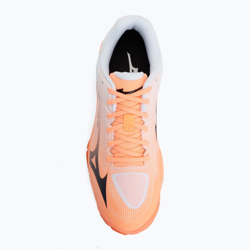 Încălțăminte de volei Mizuno Wave Lightning Pro flamingo coral/carbon/white 5