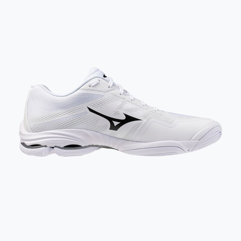 Încălțăminte de volei Mizuno Wave Lightning Pro white/black/ultimate gray 2