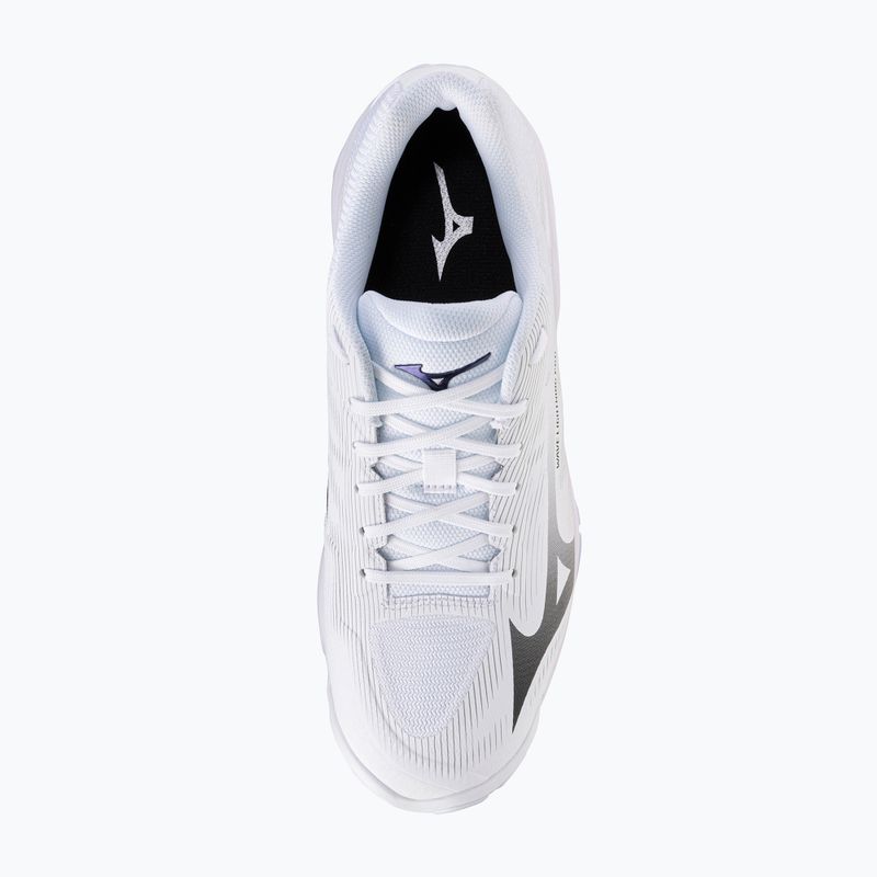 Încălțăminte de volei Mizuno Wave Lightning Pro white/black/ultimate gray 5