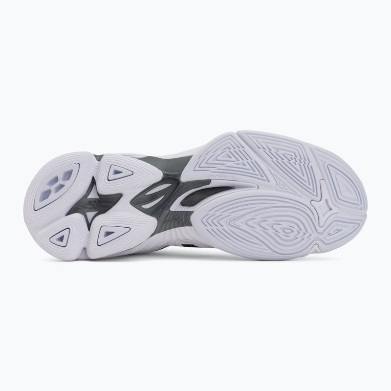 Încălțăminte de volei Mizuno Wave Lightning Pro white/black/ultimate gray 4