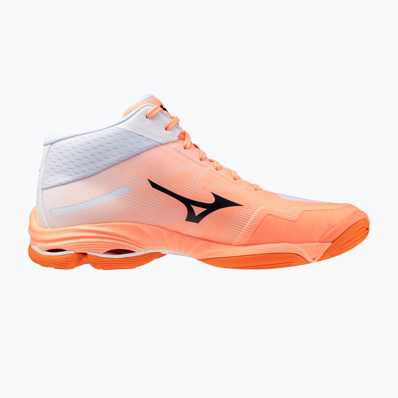 Încălțăminte de volei Mizuno Wave Lightning Pro Mid flamingo coral/carbon/white 2