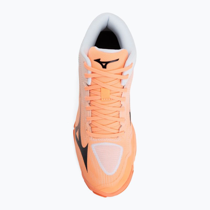 Încălțăminte de volei Mizuno Wave Lightning Pro Mid flamingo coral/carbon/white 5