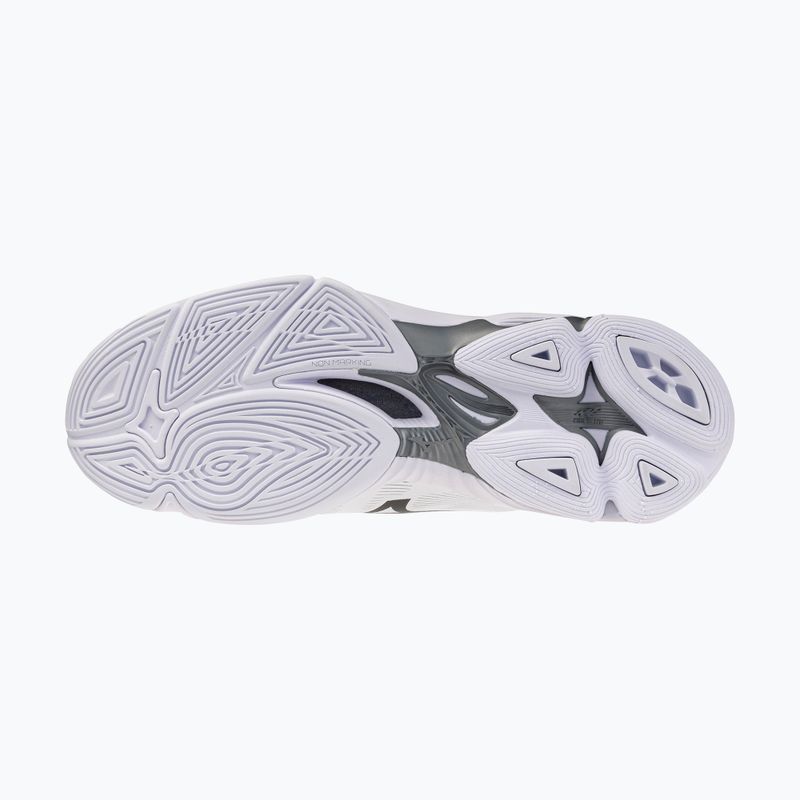 Încălțăminte de volei Mizuno Wave Lightning Pro Mid white/black/ultimate gray 4
