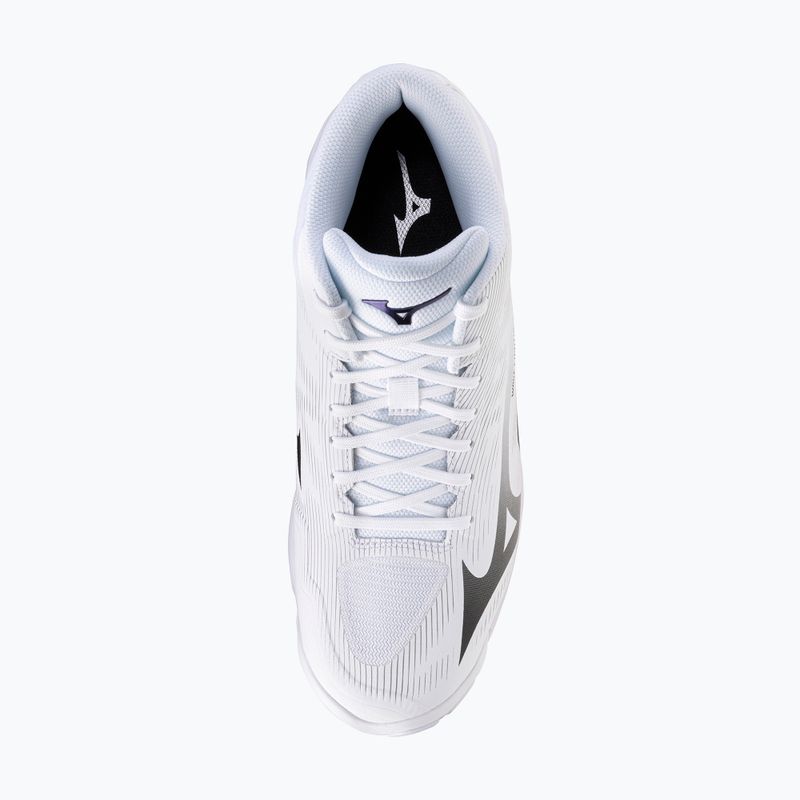 Încălțăminte de volei Mizuno Wave Lightning Pro Mid white/black/ultimate gray 5