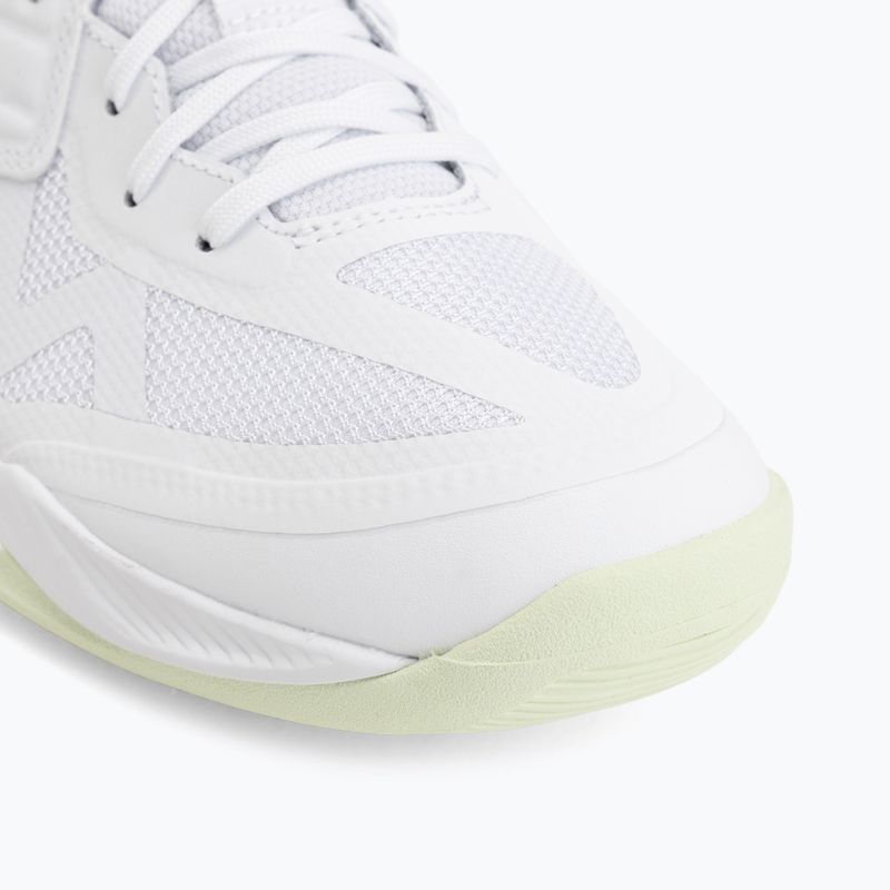 Încălțăminte de volei pentru femei Mizuno Wave Momentum Pro white/aqua gray/ambrosia 7