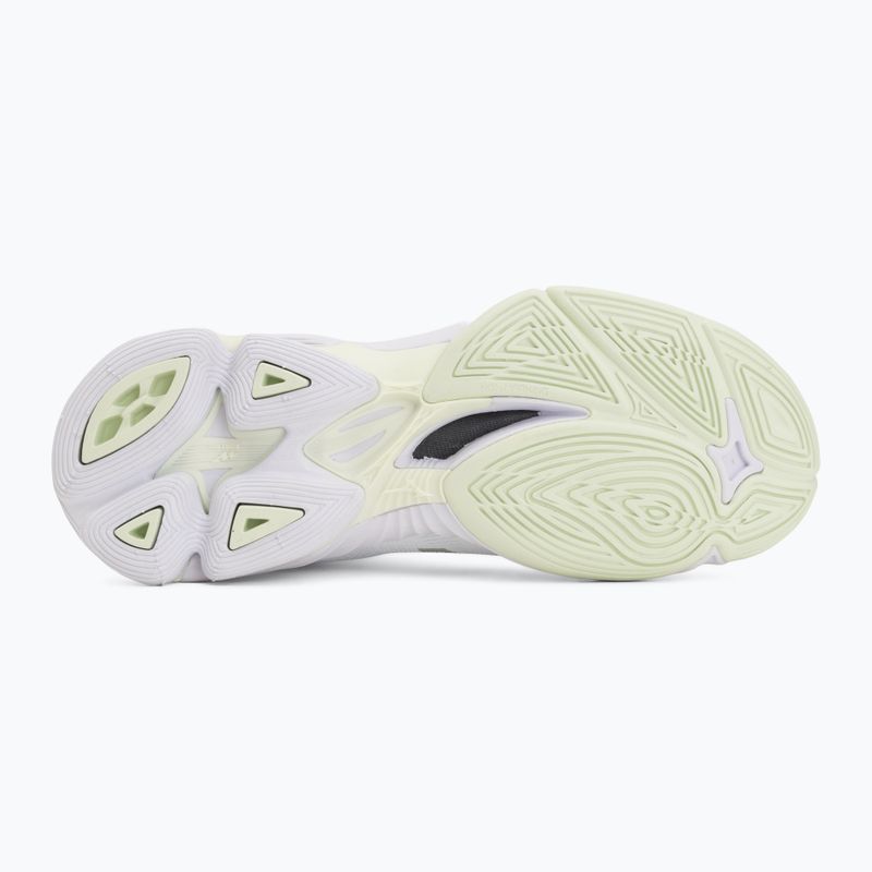 Încălțăminte de volei pentru femei Mizuno Wave Lightning Pro Mid white/aqua gray/ambrosia 4