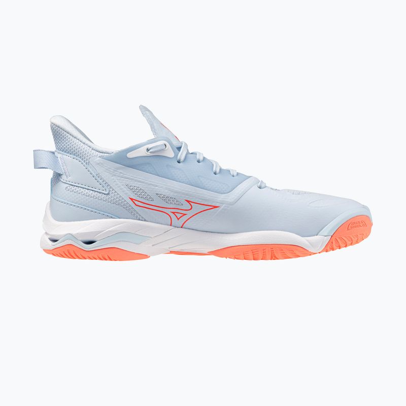Încălțăminte de handbal pentru femei Mizuno Wave Mirage 5 blue finch/white 2