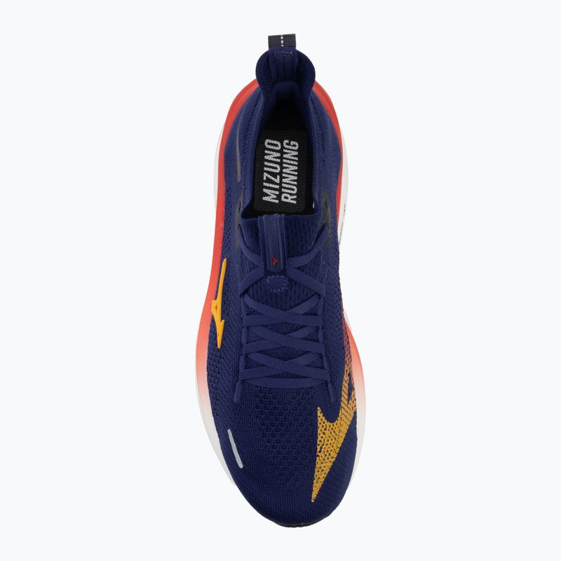 Încălțăminte de alergare pentru bărbați Mizuno Neo Vista 3 beacon blue/artisan's gold/tomato puree 5