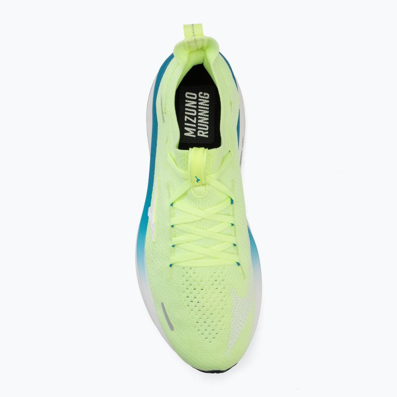Încălțăminte de alergare pentru bărbați Mizuno Neo Vista 3 lime pulp/white/blue jewel 5