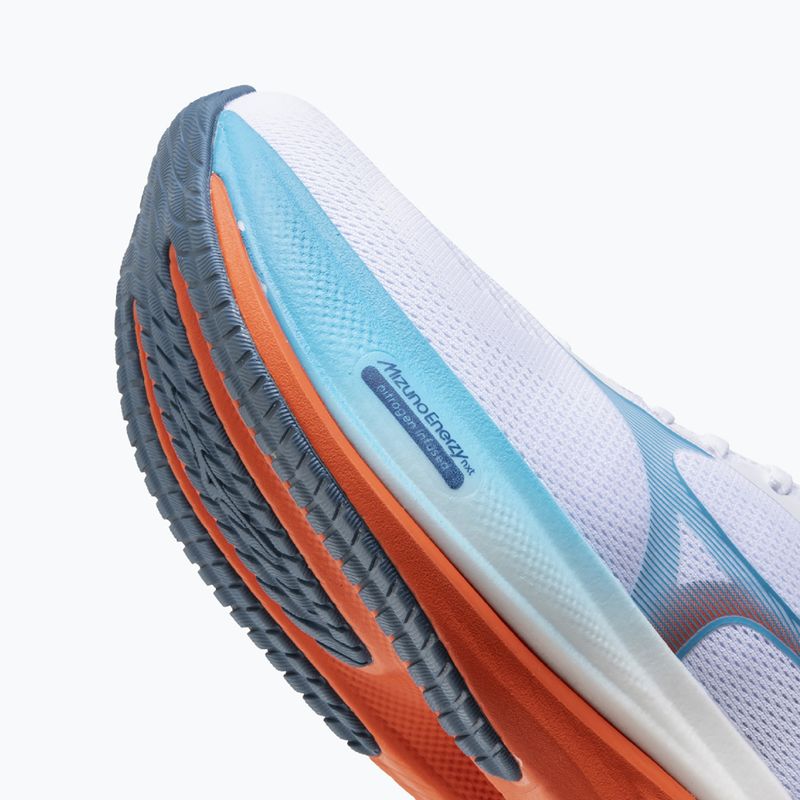 Încălțăminte de alergare pentru bărbați Mizuno Wave Rider 30 white/blue jewel/orange 6