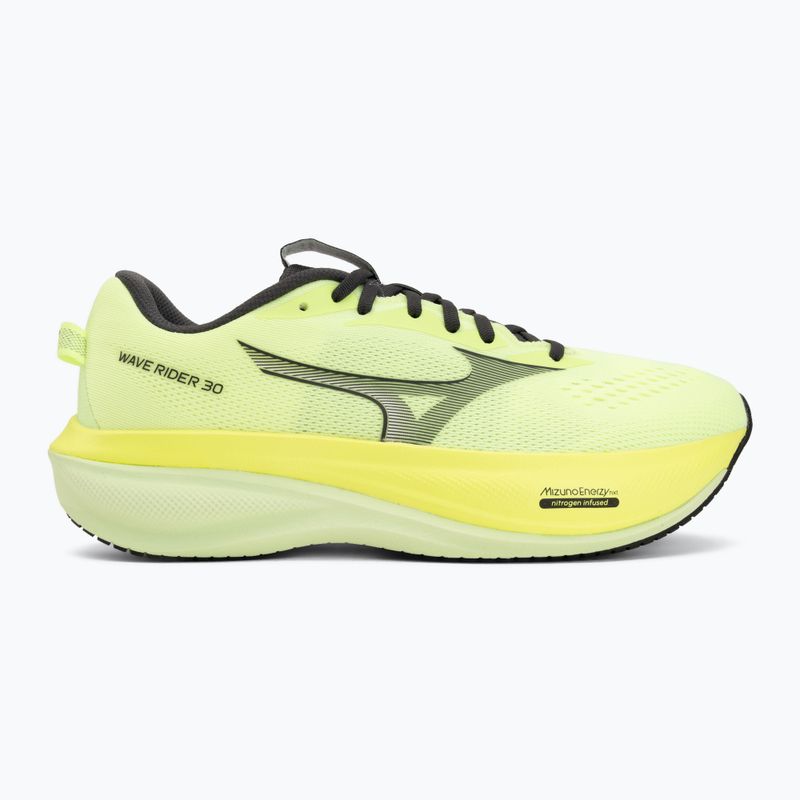 Încălțăminte de alergare pentru bărbați Mizuno Wave Rider 30 lime pulp/black oyster/gf white 2