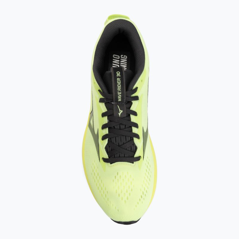 Încălțăminte de alergare pentru bărbați Mizuno Wave Rider 30 lime pulp/black oyster/gf white 5