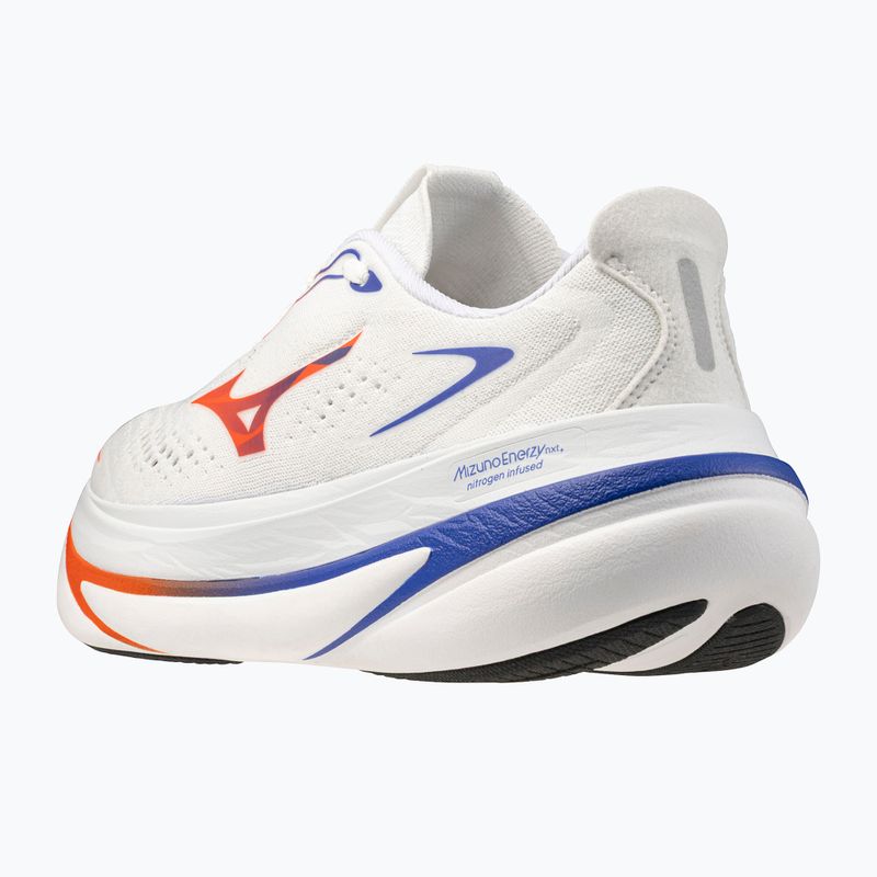 Încălțăminte de alergare pentru bărbați Mizuno Sky Prime gf white/orange/royal blue 4