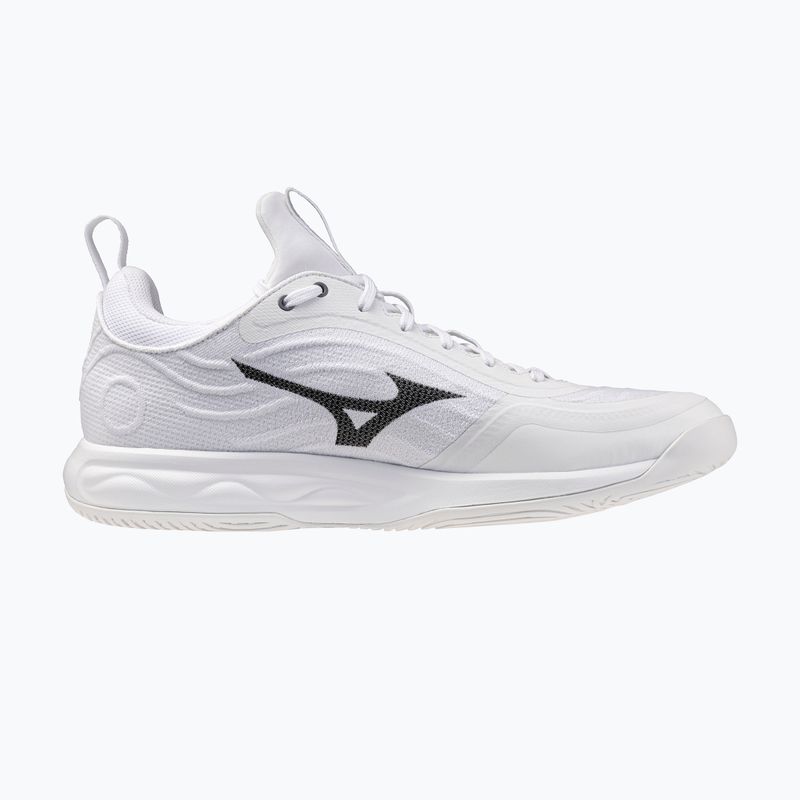 Încălțăminte de volei Mizuno Wave Luminous Elite white/black/metallic gray 2