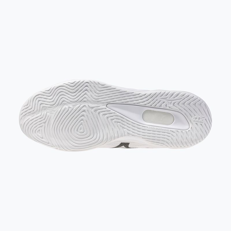 Încălțăminte de volei Mizuno Wave Luminous Elite white/black/metallic gray 4