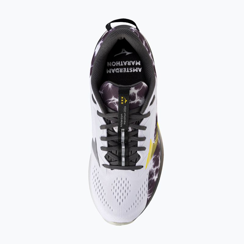 Încălțăminte de alergare pentru bărbați Mizuno Wave Rider 30 Amsterdam white/black 5