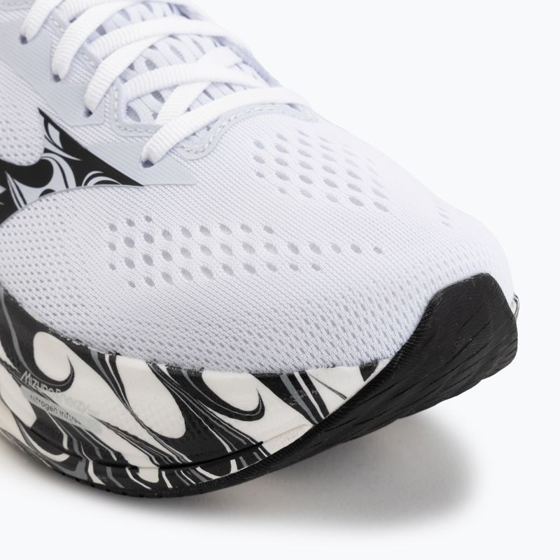 Încălțăminte de alergare pentru bărbați Mizuno Wave Rider 30 Disclosure white/black/high risk red 7
