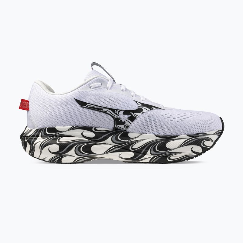 Încălțăminte de alergare pentru bărbați Mizuno Wave Rider 30 Disclosure white/black/high risk red 2