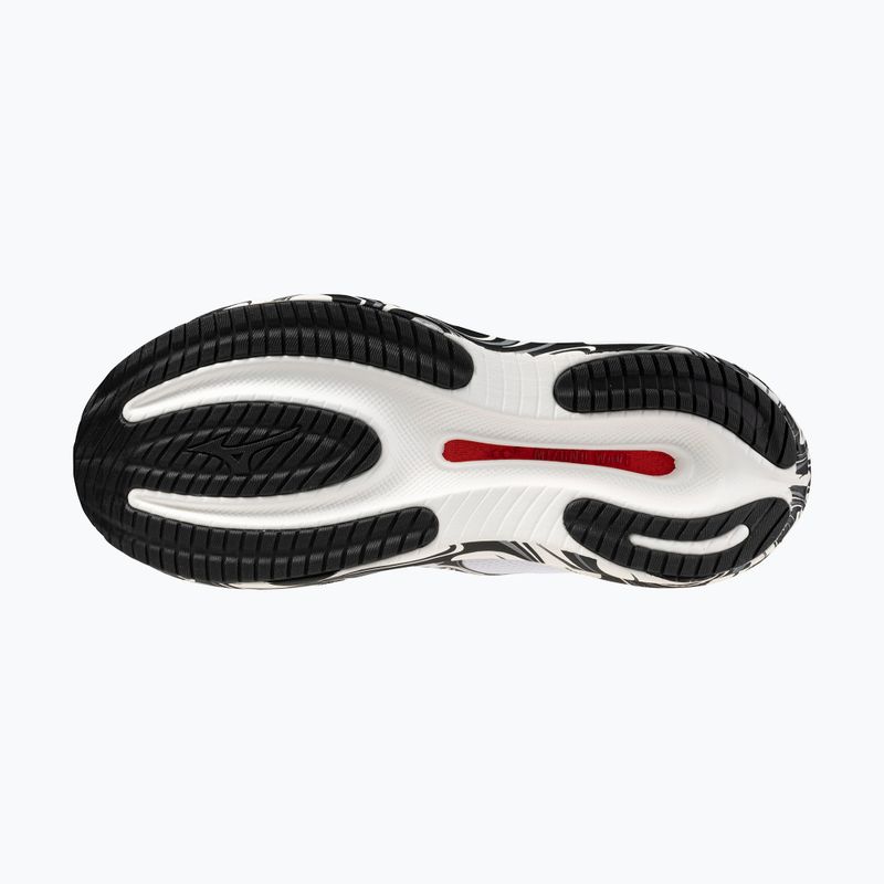 Încălțăminte de alergare pentru bărbați Mizuno Wave Rider 30 Disclosure white/black/high risk red 4