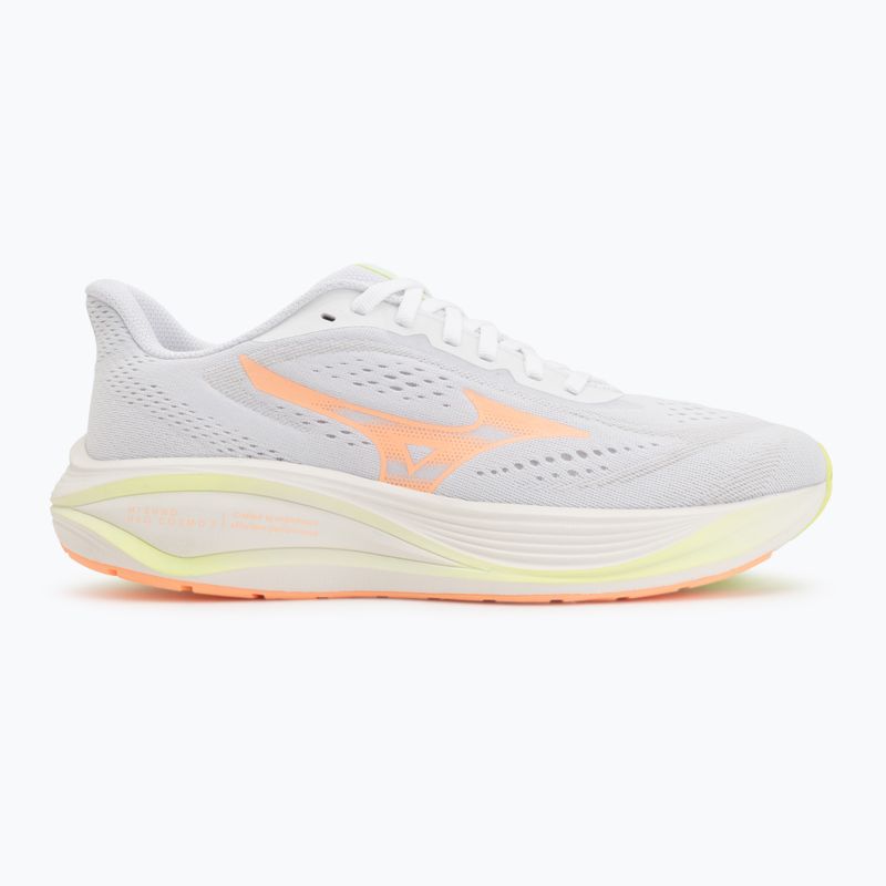 Încălțăminte de alergare pentru femei Mizuno Neo Cosmo 2 white/flamingo coral/lime pulp 2