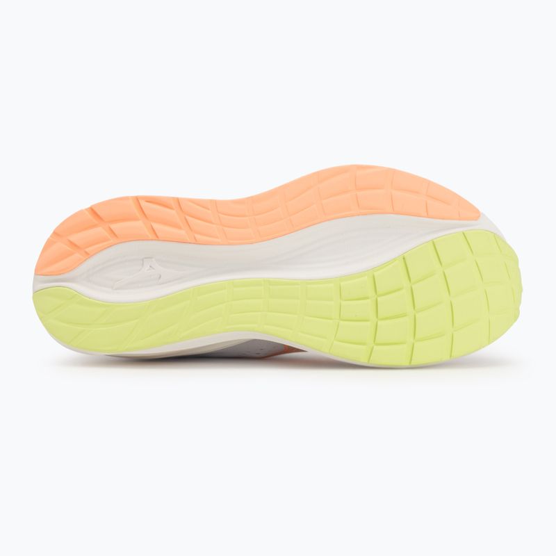 Încălțăminte de alergare pentru femei Mizuno Neo Cosmo 2 white/flamingo coral/lime pulp 4