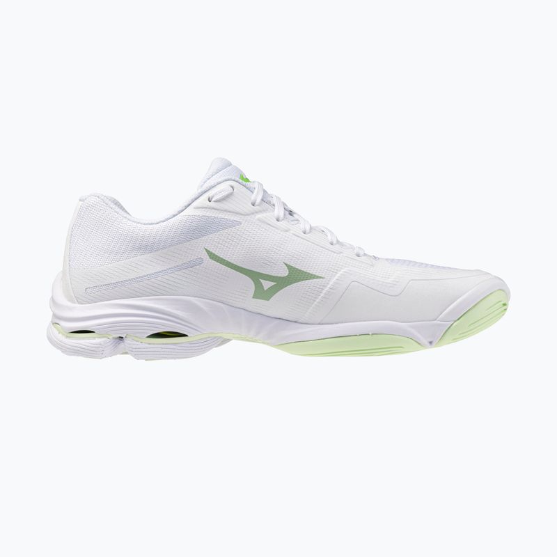 Încălțăminte de volei pentru femei Mizuno Wave Lightning Pro white/aqua gray/ambrosia 2